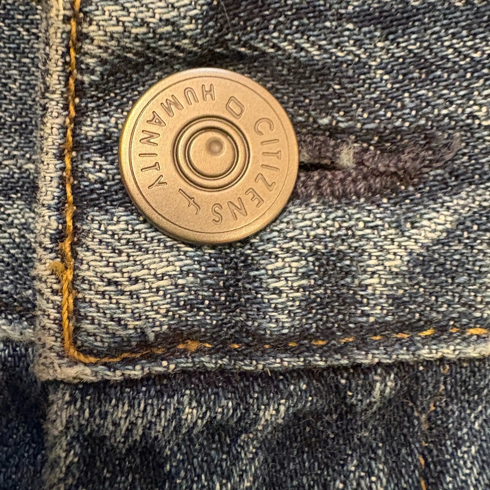 Citizens of Humanity Posie Wide-Leg Crop Jeans Women’s 27 - Picture 10 of 16